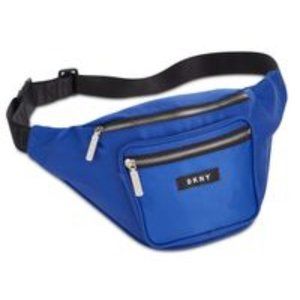 DKNY Women's Blue Zip Belt Bag